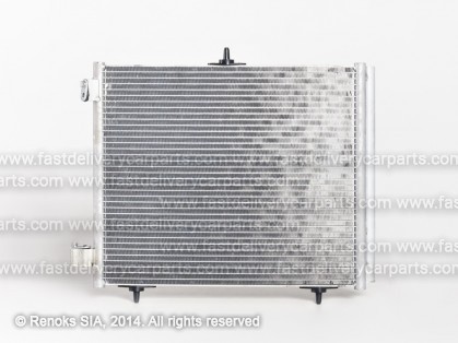 CT C3 05->10 condenser 460X360X16 with integrated receiver dryer 1.1/1.4/1.6/1.4D