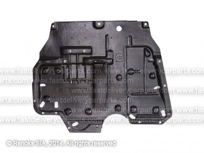 MT Outlander 07->09 engine shield (Polyethylene (PE))