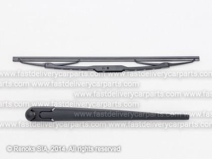 PG Partner 02->08 logu tīrītāja slotiņas turētājs aizmugures +slotiņa 400MM 1D