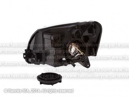 PG Partner 02->08 head lamp R H4 with motor