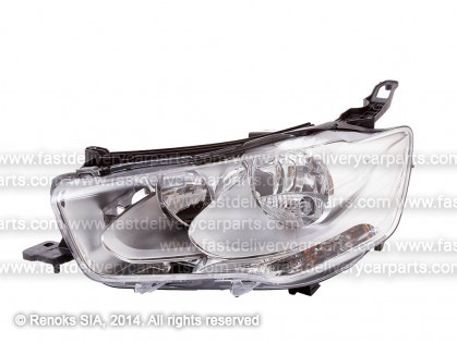 CT C-Elysee 12->17 lukturis L H1/H7/PY21W/W21-5W ar motoriņu ar dienas gaitas gaismu VALEO