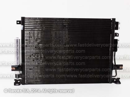 CH 300C 05->11 radiators KOND 645X462X16 ar iebūvētu sausinātāju ar eļļas dzesētāju 3.0D