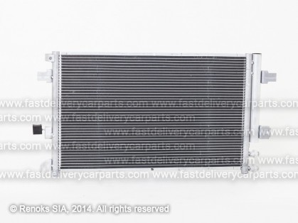 CH Pacifica 07->08 radiators KOND 705X422X22 ar iebūvētu sausinātāju ar eļļas dzesētāju 3.8/4.0