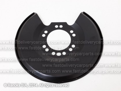 FD Mondeo 93->96 wheel dust shield rear L=R 280/50MM STEEL