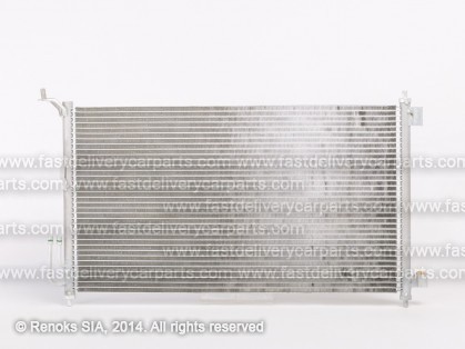 NS Micra 03->10 radiators KOND 650X355X16 ar sausinātāju 1.0/1.2/1.4