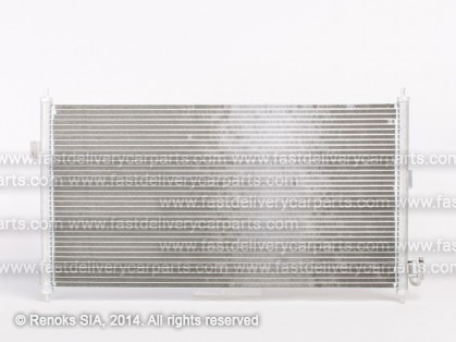NS Xtrail 01->03 radiators KOND 730X360X16 ar sausinātāju 2.2D/2.5
