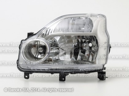 NS Xtrail 07->14 lukturis L H4 ar motoriņu 07->10 TYC
