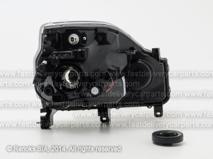 NS Xtrail 07->14 lukturis L H4 ar motoriņu 07->10 TYC