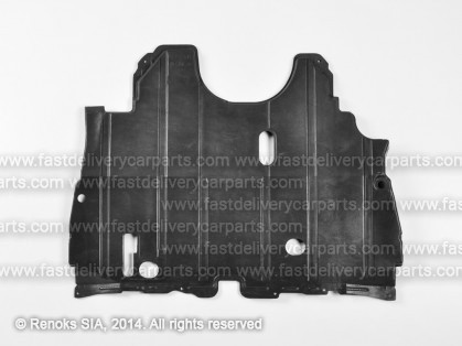NS Almera 00->02 engine shield DIESEL (ABS+PVC)