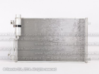 NS Qashqai 07->10 radiators KOND 645X400X16 ar sausinātāju 1.5D