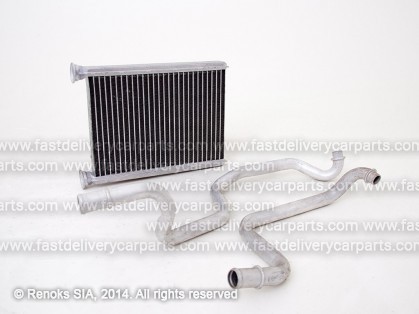 NS Juke 10->14 heater core 148X214X26 ALU/ALU brazed with pipes SRLine