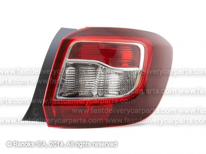 DC Sandero 12->20 aizmugures lukturis R 12->16 bez patronām STEPWAY TYC