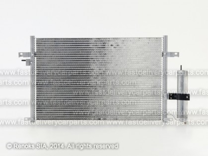 DA Nubira 03-> radiators KOND 645X395X17 ar sausinātāju 1.4/1.6/1.8 SRLine