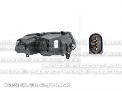 VW Polo 09->17 lukturis dienas gaitas L P21W ar spuldzi 14->17 HELLA
