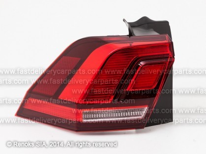 VW Tiguan 16->20 tail lamp outer L LED with bulb holders HELLA 2SD 012 519-031