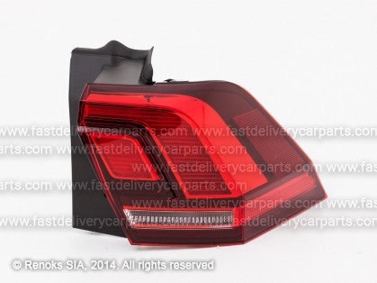 VW Tiguan 16->20 tail lamp outer R LED with bulb holders HELLA 2SD 012 519-041