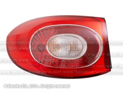 VW Tiguan 07->11 tail lamp outer L HELLA