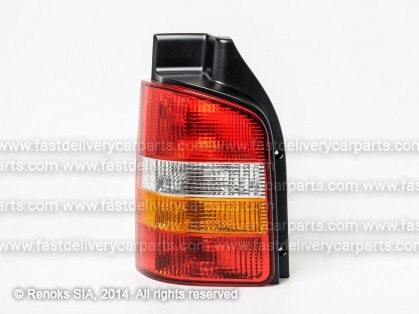 VW Transporter 03->09 tail lamp 2D L yellow/red HELLA 2SK 008 579-111