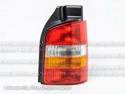 VW Transporter 03->09 tail lamp 2D R yellow/red HELLA