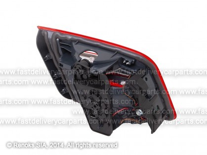 BMW 5 F10 09->17 aizmugures lukturis SED vidus R LED 13->17 HELLA