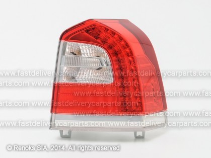 VV XC70 07->16 tail lamp outer R with bulb holders LED 13->16 HELLA