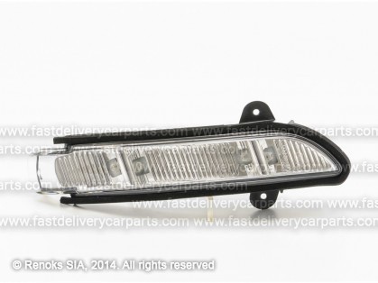 MB CLS C219 04->11 corner lamp in mirror L white ULO