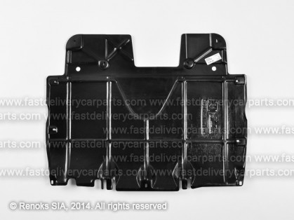 FT Grande Punto 05->12 engine shield (Polypropylene (PP/PPE))