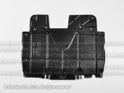 FT Grande Punto 05->12 engine shield (Polypropylene (PP/PPE))