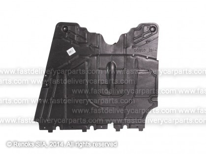 FT Doblo 10->14 engine shield (ABS+PVC)