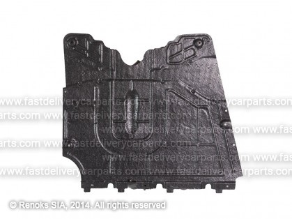 FT Doblo 10->14 engine shield (ABS+PVC)