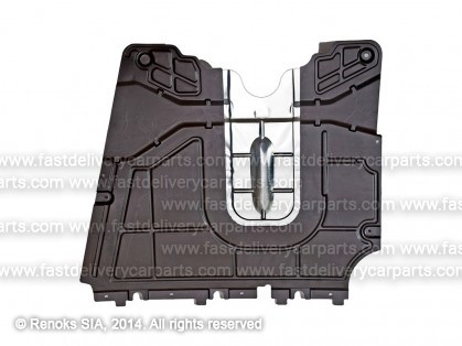 FT Doblo 10->14 engine shield (Polypropylene (PP/PPE))