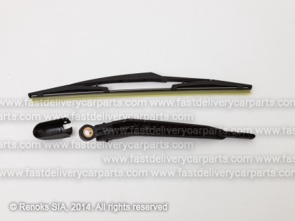FT Fiorino 07-> logu tīrītāja slotiņas turētājs aizmugures +slotiņa 360MM