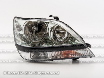 LX RX 99->03 lukturis R gaišs SAE USA type DEPO
