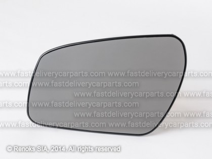 FD Focus 04->08 mirror glass with holder L heated convex