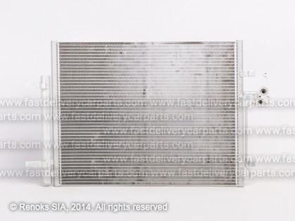 FD Mondeo 07->10 condenser 620X465X16 with integrated receiver dryer 1.8D/2.0D/1.6/2.0