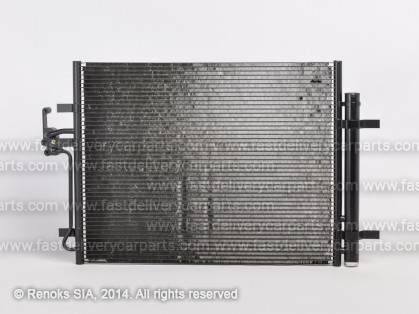 FD S-MAX 06->10 radiators KOND 626X471X16 ar iebūvētu sausinātāju 1.6/2.0/2.3/2.5/1.6-2.2D
