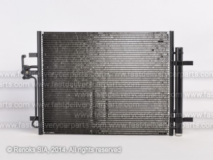 FD S-MAX 06->10 condenser 626X471X16 with integrated receiver dryer 1.6/2.0/2.3/2.5/1.6-2.2D
