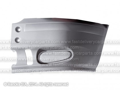 FD Transit 00->06 bumper front L dark grey