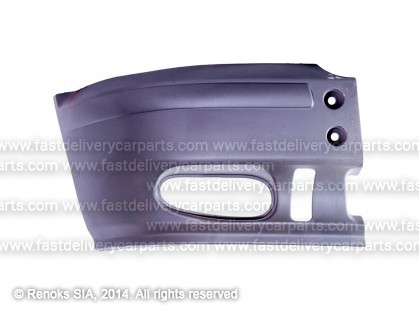 FD Transit 00->06 bumper front R with fog lamp hole grey