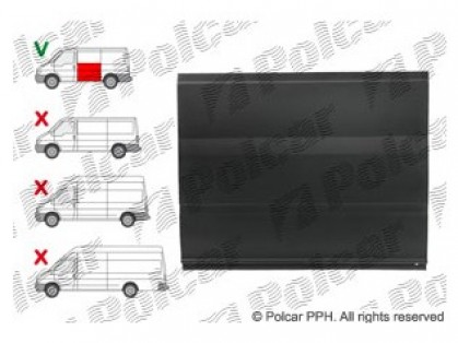 FD Transit 00->06 ремонтная часть бок L 970MM