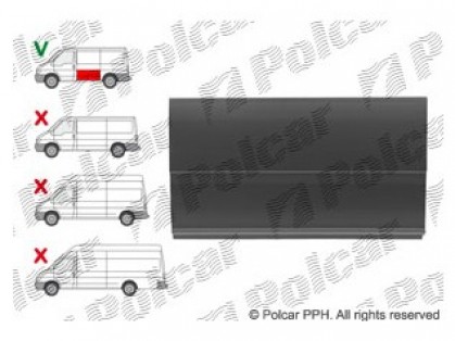 FD Transit 00->06 side plate L for short model