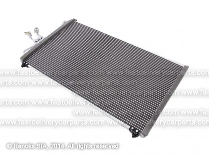 FD Escape 01->08 condenser 735X420X16 without dryer 2.0/2.3/3.0