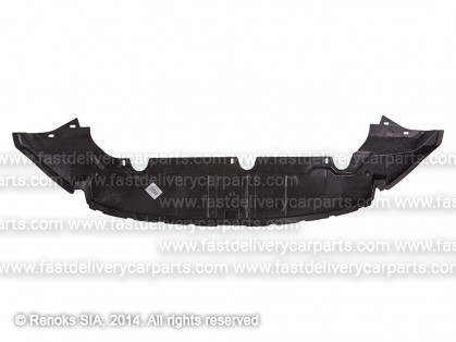 FD Kuga 08->13 защита двигателя под бампер (ABS+PVC)