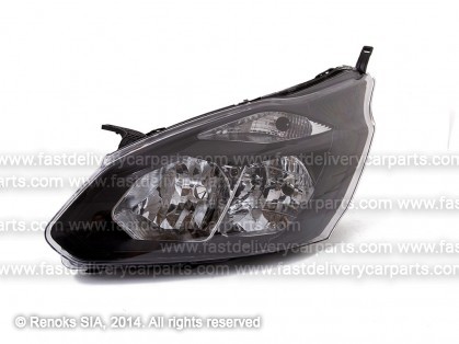 FD Transit CUSTOM 13->17 lukturis L H7/H15 tumšs ar motoriņu ar dienas gaitas gaismu TYC