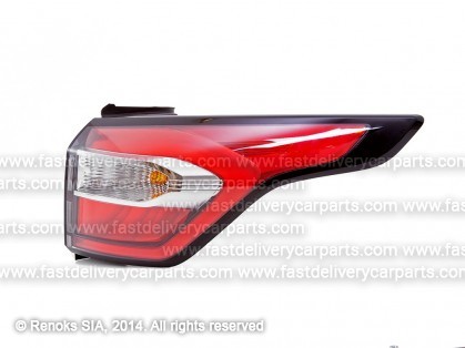 FD Kuga 16->19 aizmugures lukturis stūris R ar patronām LED VALEO 47134