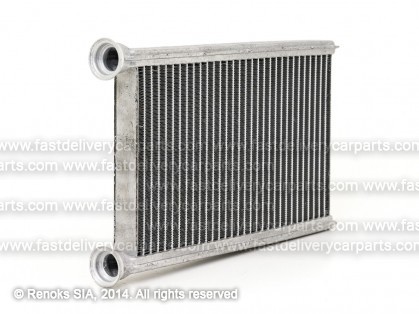JP Cherokee 08->13 радиатор обогрева салона 133X245X26 ALU/ALU паяный с патрубками тип MOPAR SRLine