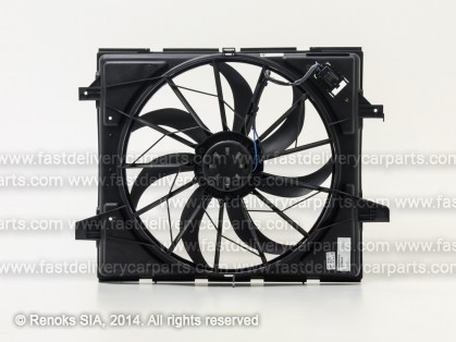 JP Grand Cherokee 10->13 ventilators ar difuzoru 507mm 3pin ar rezistoru