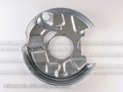 MB E W124 85->95 bremžu aizsegs aizmugures L SED STEEL