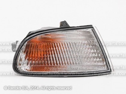 HN Civic 91->95 corner lamp 3D white R with bulb holder TYC