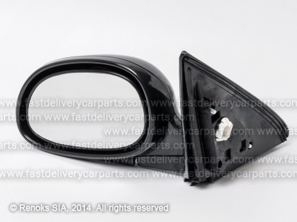 HN Civic 91->95 mirror L electrical primed convex 3pins HB